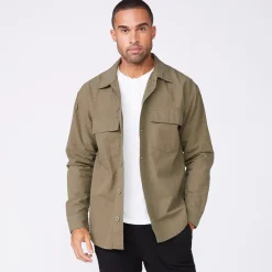 MONROW Shirt Jacket MILITARYGREEN Best